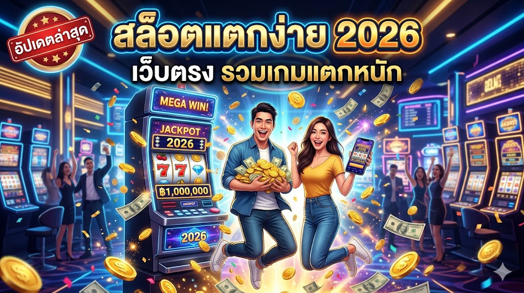 สล็อตแตกง่าย 2026 เว็บตรง รวมเกมแตกหนัก อัปเดตล่าสุด