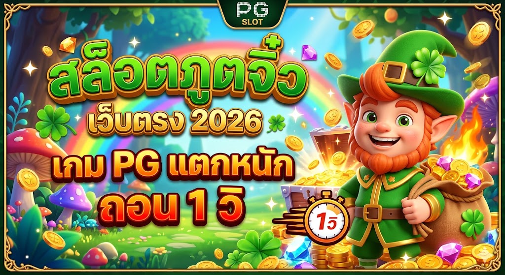 สล็อตภูตจิ๋ว เว็บตรง 2026 เกม PG แตกหนัก ถอน 1 วิ