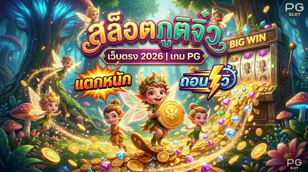 สล็อตภูติจิ๋ว เว็บตรง 2026 เกม PG แตกหนัก ถอน 1 วิ